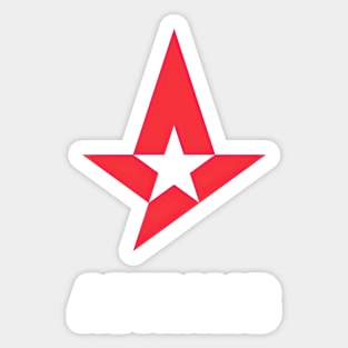 Astralis Team Logo Black Edition Sticker